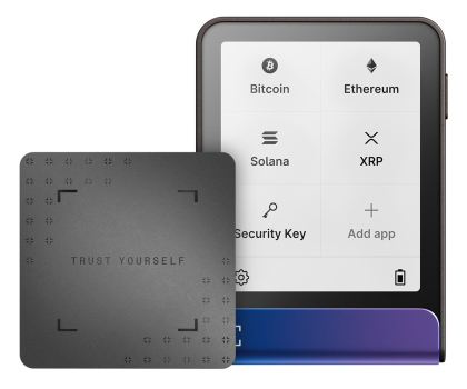 Portfel kryptowalut Ledger Flex Neptune Blue Crypto Hardware Wallet with Recovery Key LEDGERFLEX-NBLUE-RK